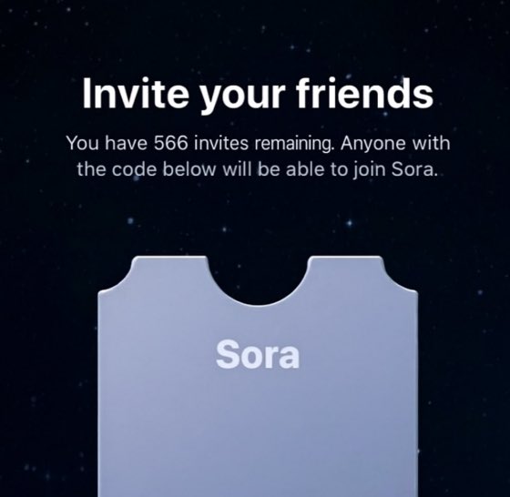eliramontrane's tweet image. Join @eliramontrane and get a FREE Sora 2 invite code! 🎁
To claim yours:
1️⃣ ❤️ Like
2️⃣ 🔁 Repost
3️⃣ 💬 Comment “CODE”
(Must be following — codes sent via DM)
#Sora2 #AI #InviteCode #Giveaway #fyp