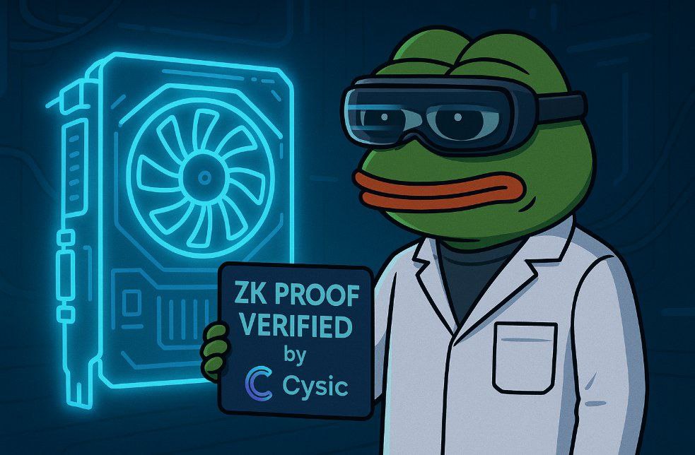 Xhina314's tweet image. Some build apps.
Others build the future. 🛠️
@cysic_xyz is engineering the foundation of Web3 computation, where zero-knowledge meets high-speed hardware.
True scalability starts here.
