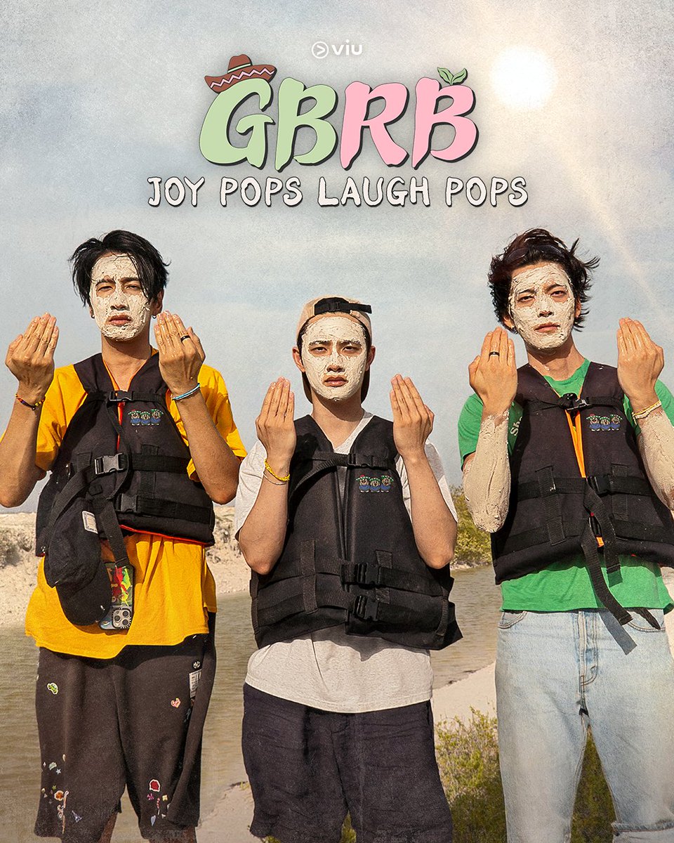 We heard you, and it’s finally here! 💛 The chaotic trio we didn’t know we needed is back in #GBRBJoyPopsLaughPops, now streaming on Viu! 🤩

#Kyungsoo #Kwangsoo #KimWoobin