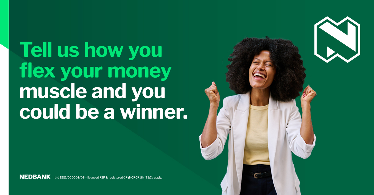 Flex your money muscle and survive mampara week like a champ! 💪

Share how we help you make it through mampara week using 💚NedbankForYou and stand a chance to win 1 f 15 Boxer store vouchers worth R1 000 each. T&amp;Cs apply.