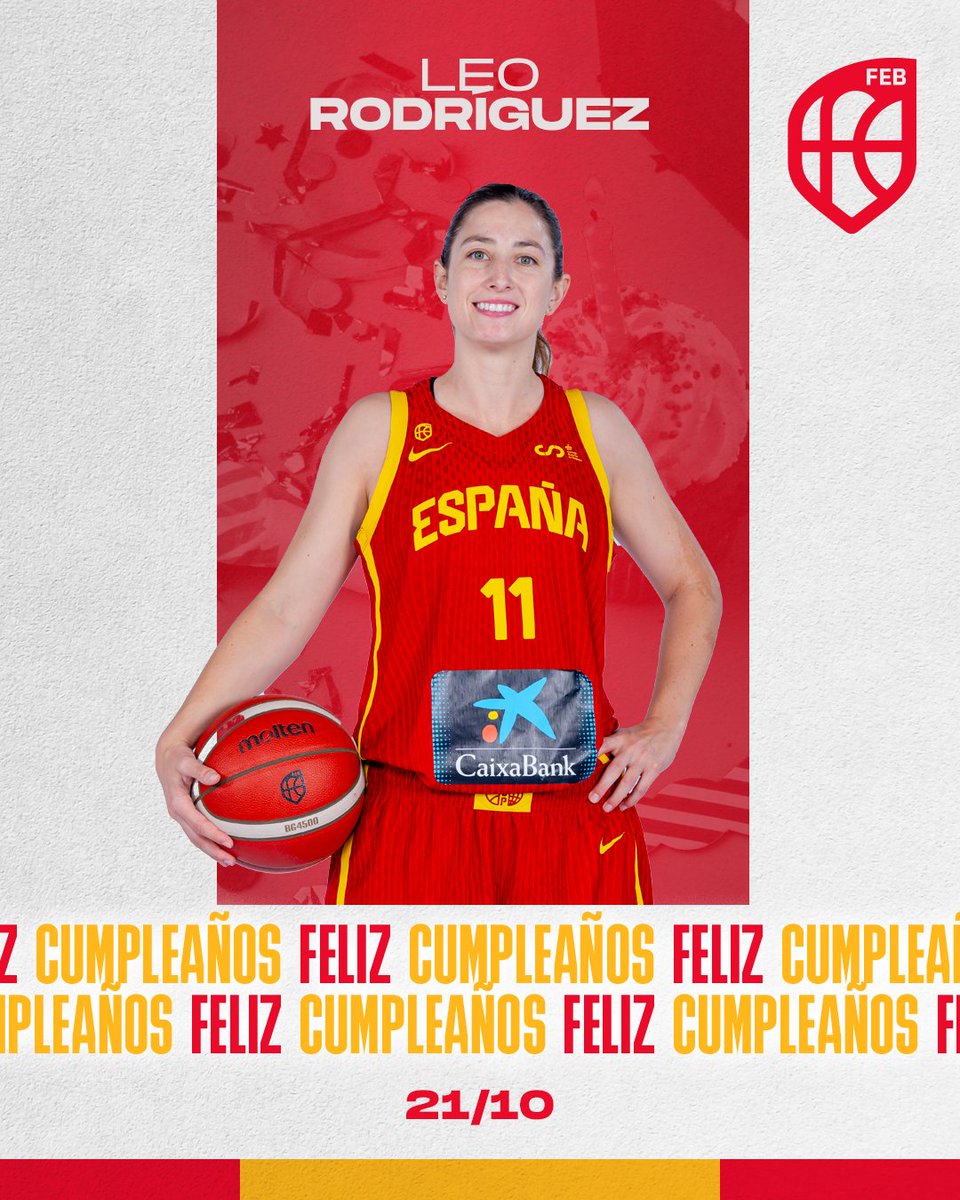 📆 Una jugona que ha dejado una HUELLA IMBORRABLE en #LaFamilia 🥰

🎂 Disfruta mucho de tu día, <a href="/Leonorspain/">Leo Rodriguez</a> 🎂

#SomosEquipo