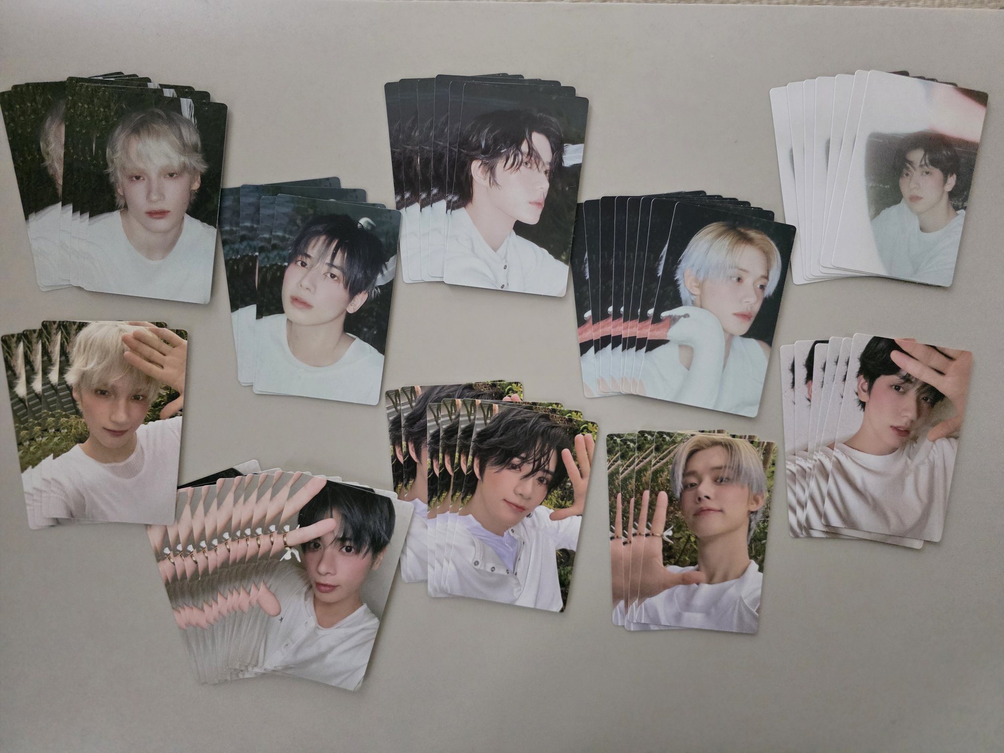 TXT トレカ　ヨンジュン　スビン　ボムギュ　テヒョン　ヒュニンカイ TXT ヨンジュン スビン ボムギュ テヒョン ヒュニンカイ ファン