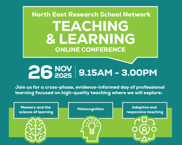 🎓 North East Teaching &amp; Learning Conference 2025
🗓️ Wednesday 26th November | 💻 Online
Join us for a powerful day of evidence-informed professional learning.
🎤 Expert keynotes 
💡 Practical workshops 
📚 Focused on closing the disadvantage gap

  drive.google.com/file/d/1ukR-lU…
