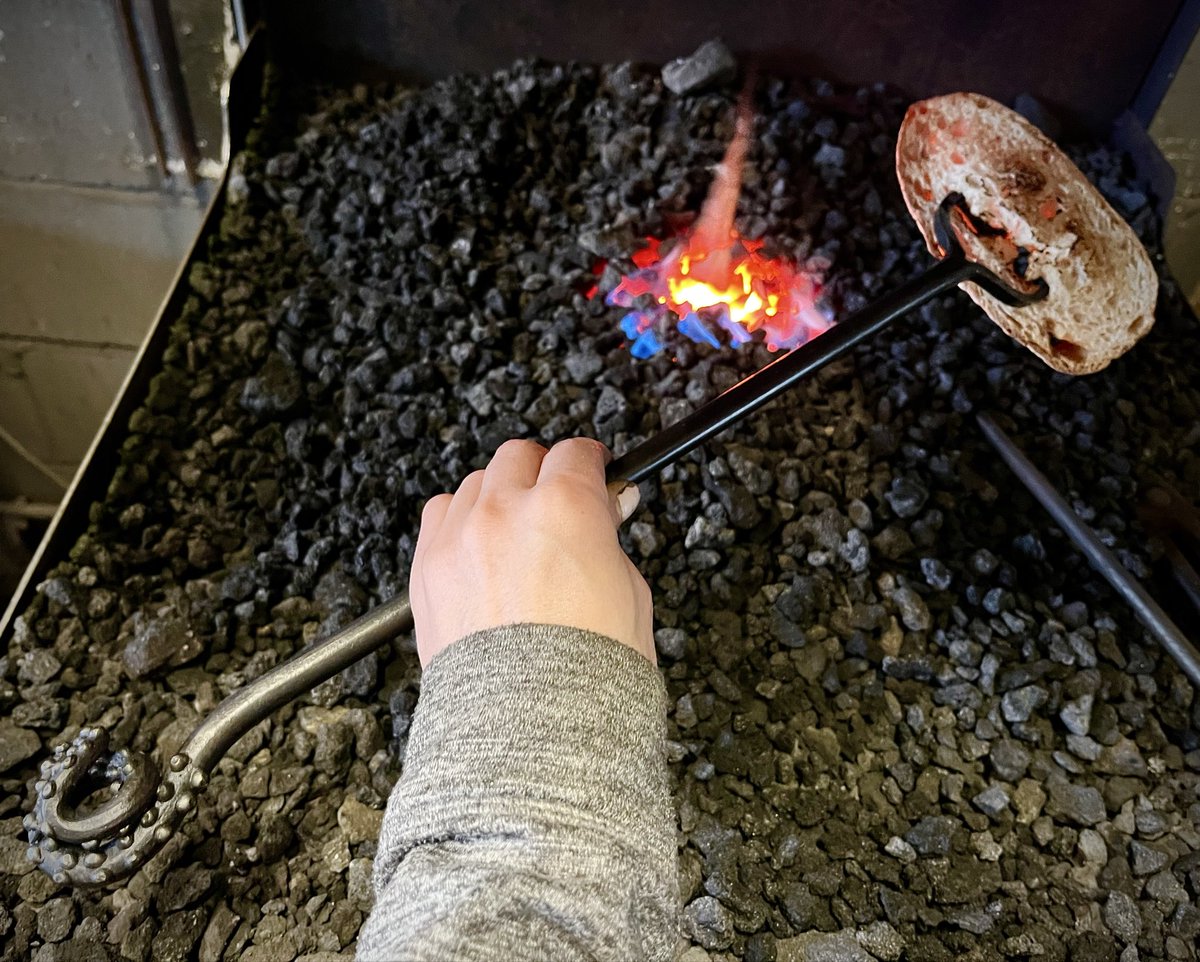 Time for Toasting! 🔥 🍞 😋

It is the perfect time of year to grab a traditional fire poker or a toasting fork!

Perfect for stoking the flames or for some toasting fun, in front of a fire, a bonfire… or even a forge!😅

Double marshmallow capacity!… 1 for me… &amp; 1 for… me!😁