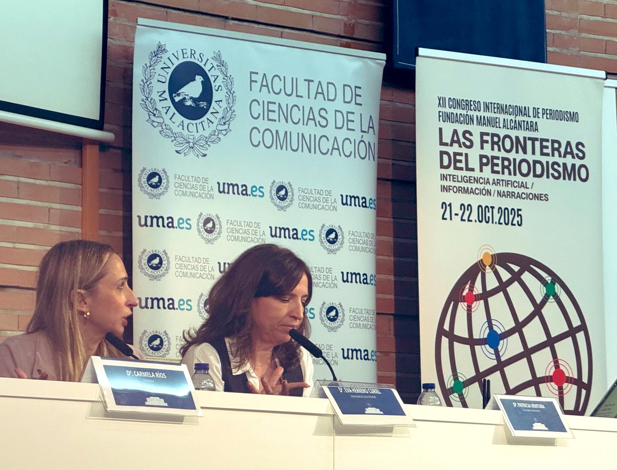 <a href="/FMAlcantara/">Fundación Manuel Alcántara</a> <a href="/lemondefr/">Le Monde</a> <a href="/CarmelaRios/">Carmela Ríos🕊🇪🇺</a> <a href="/bellapalomo/">Bella Palomo</a> <a href="/GBusutil/">Guillermo Busutil</a> <a href="/agustinrivera/">agustinrivera</a> <a href="/jfglozano/">JF Gutiérrez Lozano</a> ⚖️ Tanto <a href="/Dialalluna/">Patricia Ventura</a> como <a href="/evaherrero/">Eva Herrero</a> subrayan la importancia de la regulación frente al mantra de que un marco normativo podría limitar la libertad de la ciudadanía en el uso de las #RedesSociales y la #InteligenciaArtificial