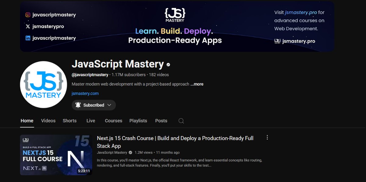 AmanSharma_554's tweet image. Good channel if you are a beginner in programming.
