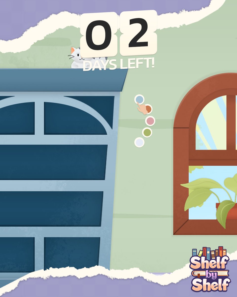 ⌛ 2 DAYS LEFT!

#ShelfbyShelf isn’t just about stacking books, it’s about making your shop truly yours! From cozy color palettes to charming decor pieces, every detail can reflect your own style 💜

#indiegame #cozygame #gamedev