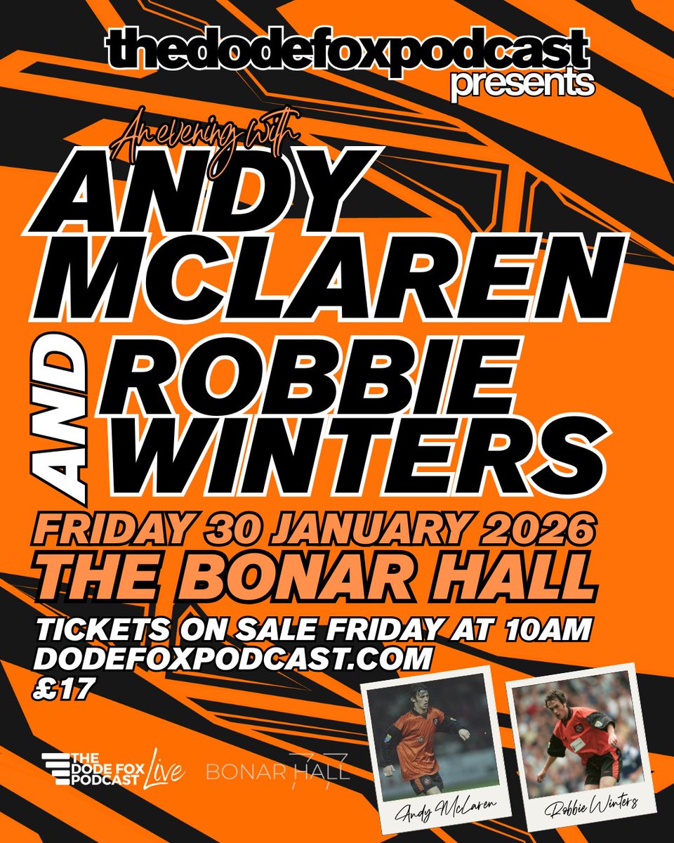 Tickets go on sale at dodefoxpodcast.com on Friday morning at 10am!