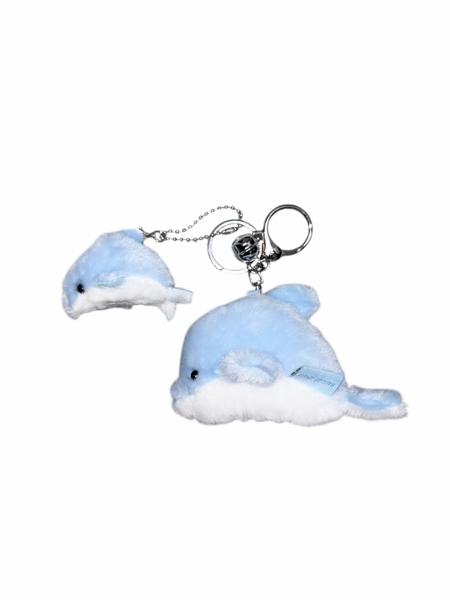 明日から親子イルカぬいぐるみキーホルダー販売開始致します🫧

磁石でくっつく可愛い仕様になってます🤍