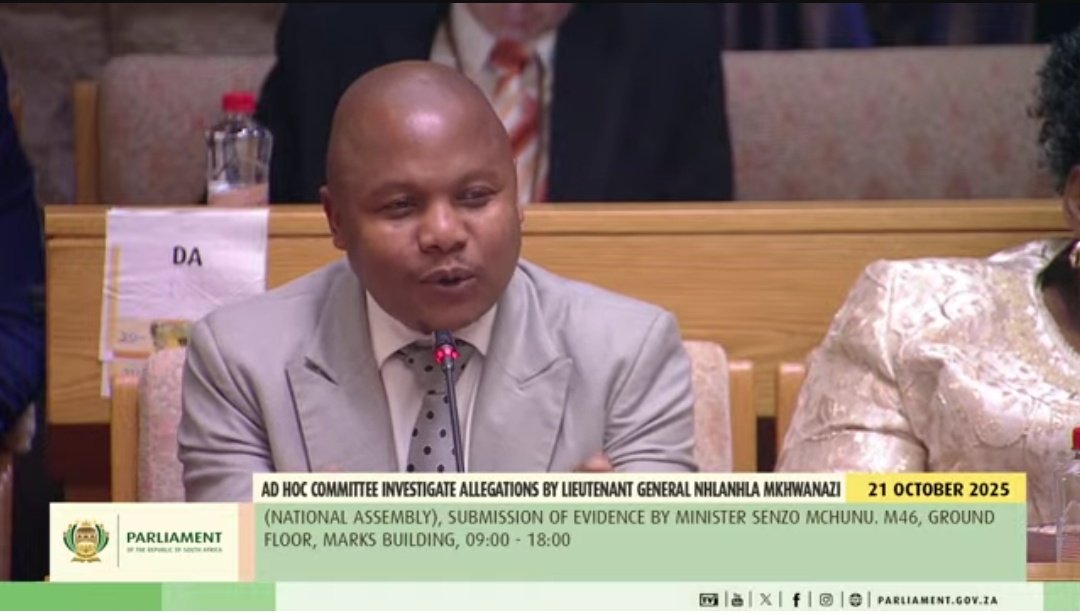 Very sober to be an ANC member. 

#AdHocCommittee