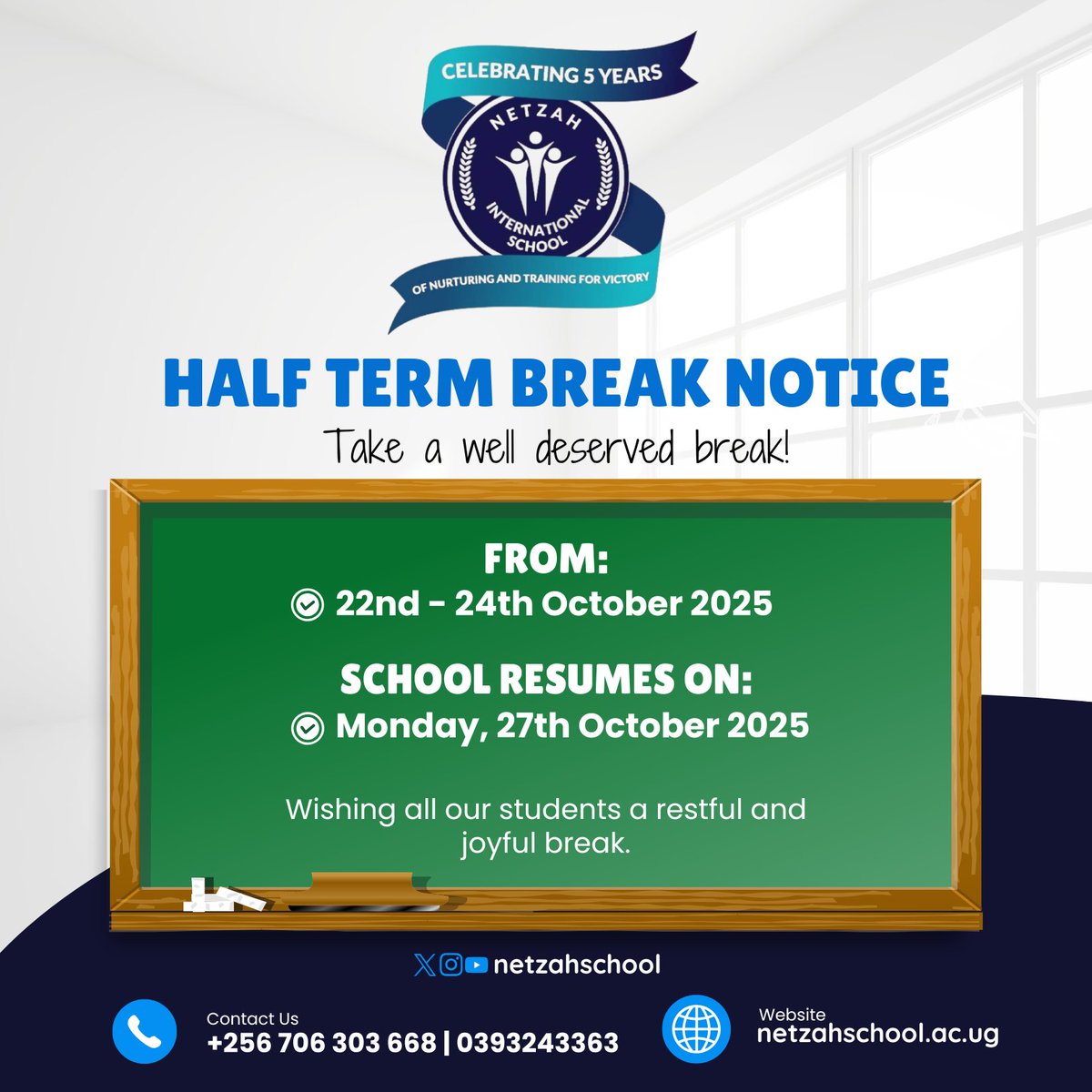 NetzahSchool's tweet image. We invite you to visit our website or reach us on +256706303668 / +256760424516
netzahschoolug.ac.ug
#NurturingAndTrainingForVictory
#learningthroughplay
#TrueHeartsAndSkilfulHands
#vivienmphotos
@vivien.photos