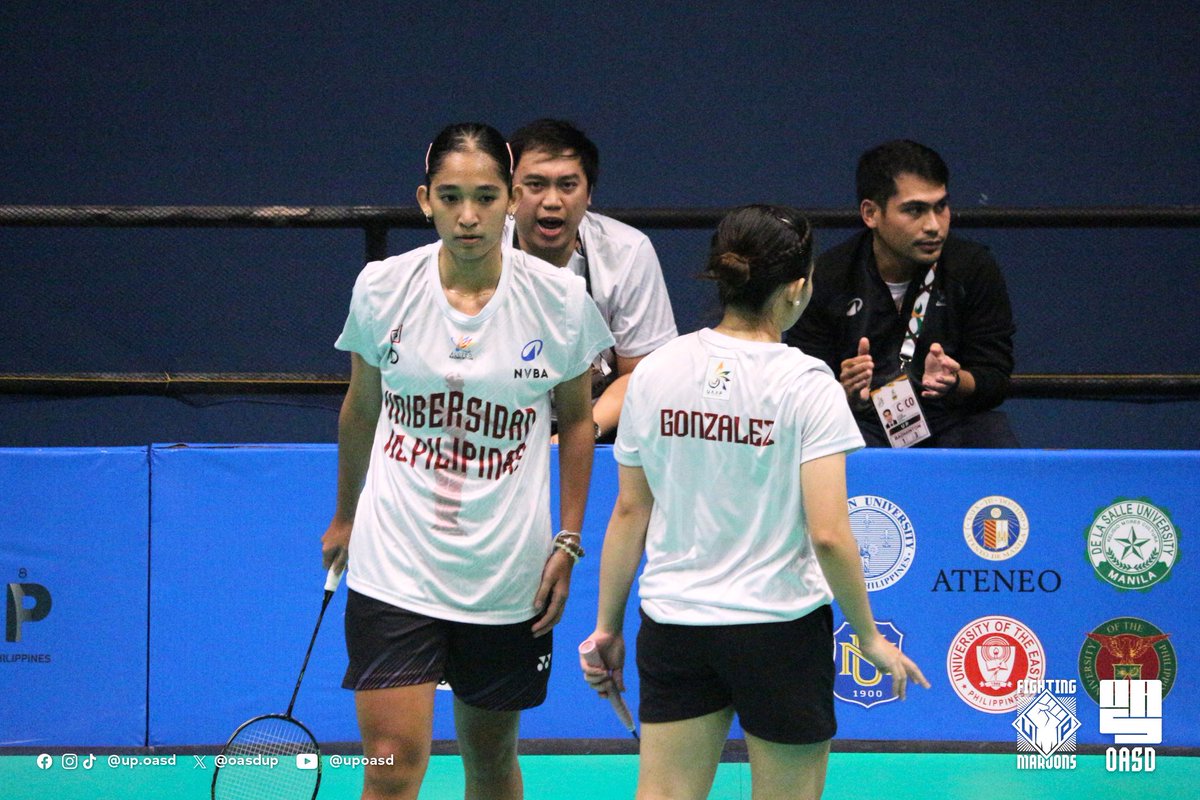 𝐓𝐡𝐞 𝐝𝐨𝐠𝐬 𝐛𝐢𝐭𝐞 𝐛𝐚𝐜𝐤 🐾

UP had the early edge, but NU’s Karyll Rio came out barking in the final singles, toppling Sushi Ramos and clinching a 3–2 win.

📸: Julia Escarez