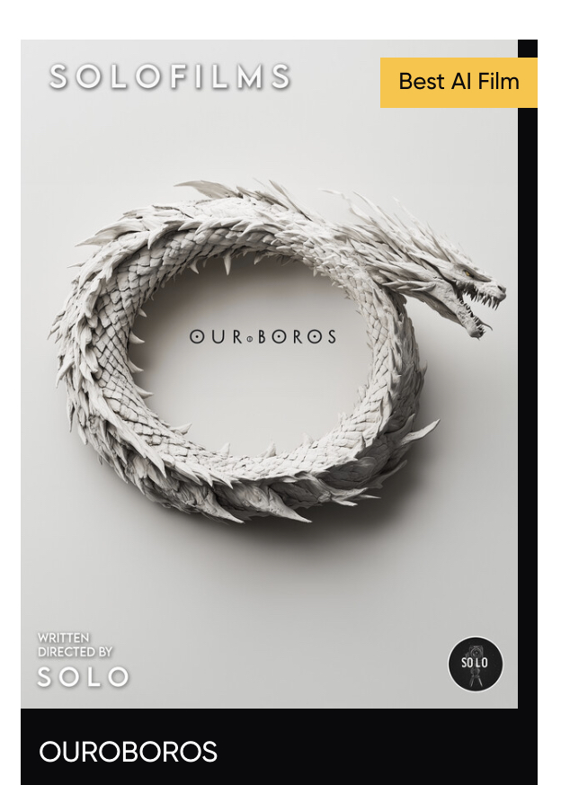 It's funny to me that you can win an AI Film Festival with something submitted a year ago and forgotten, considering the AI tech is advancing so fast.

Film Festivals with AI categories need to work on a faster timeline.

Anyhow, a <a href="/ForgottenRunes/">Forgotten Runes Wizard's Cult</a> film getting another trophy for