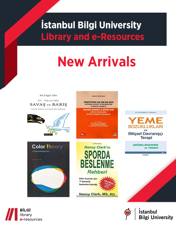 BILGI_Library's tweet image. BİLGİ Library | New Arrivals
For more information:
library.bilgi.edu.tr/en/arrivals/
@BiLGiOfficial