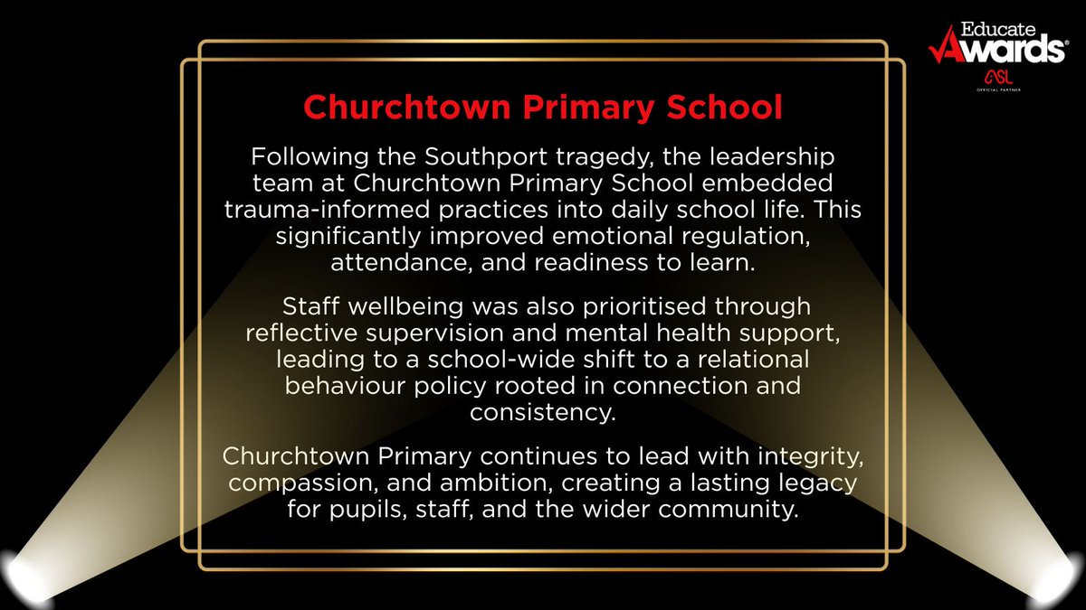 Educate Awards tweet media