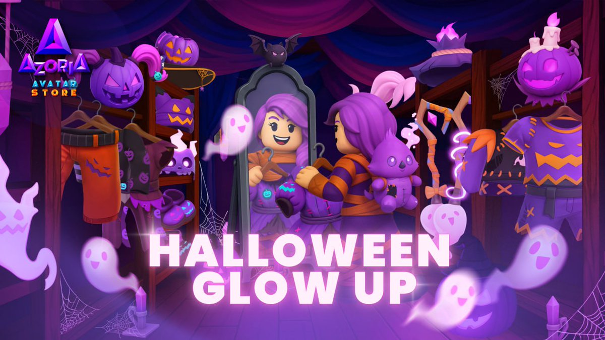 DreamsofAzoria's tweet image. Halloween glow-up time! 🎃👻✨
Spooky drip at Azoria Store, 🔥
Your avatar’s about to steal the candy 🍭👗
👉 loom.ly/achzWSM
#AvatarGlowUp #RobloxStyle #DigitalDrip