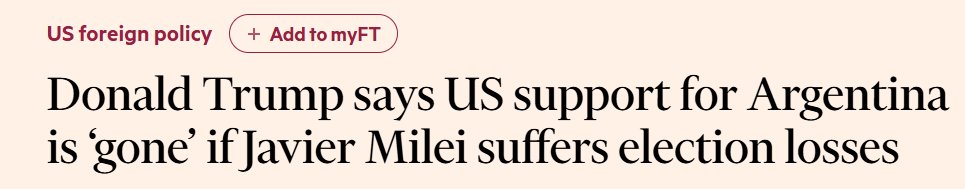 Just saw this. This is exactly how not to convince markets: