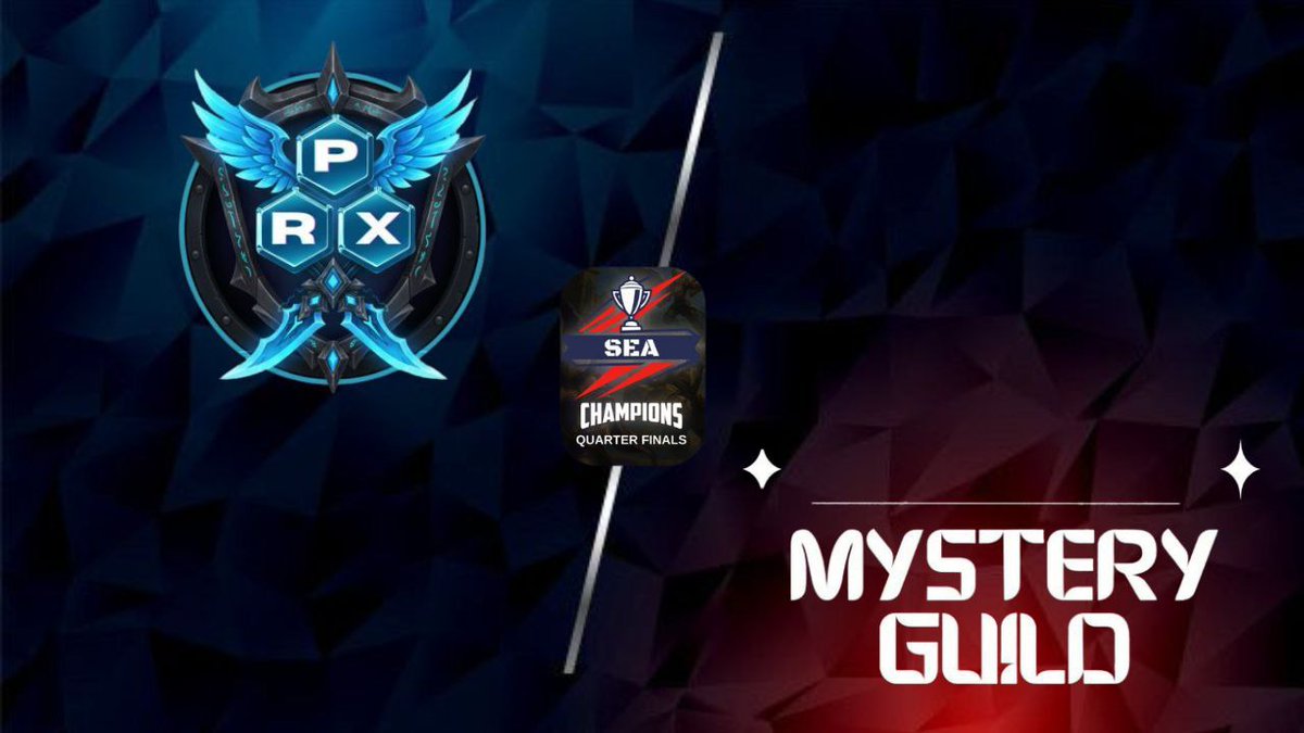 Mobile Legend tournament! 

<a href="/mysteryguildxyz/">MYST Ξ RY GUILD ᨒ</a>  VS <a href="/rpxtribe/">RPX Tribe PH</a> 

We're facing RPX Tribe on Oct 23, 12:00 PM UTC in the SEA MLBB Guild Battle Quarterfinals by <a href="/PredictGo/">PredictGo</a>  and there's a prediction market up for it.

You can predict on who wins the game at predictgo →