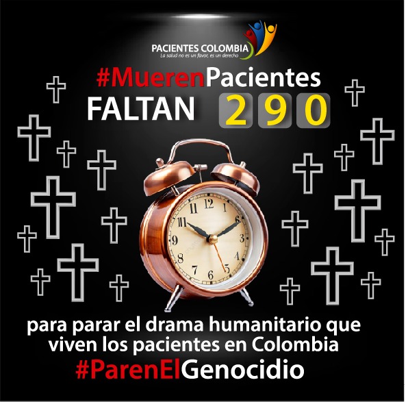 #ATENCIÓN 
Faltan 290 días para terminar el gobierno de <a href="/petrogustavo/">Gustavo Petro</a> 

Mientras <a href="/NuevaEPS_/">NUEVA EPS</a> deja sin tratamientos a miles de pacientes

<a href="/Supersalud/">Supersalud</a> no hace nada con PQRS de EPS inter

Petro y su falta de Sobriedad tiene a Colombia sin salud
#MuerenPacientes