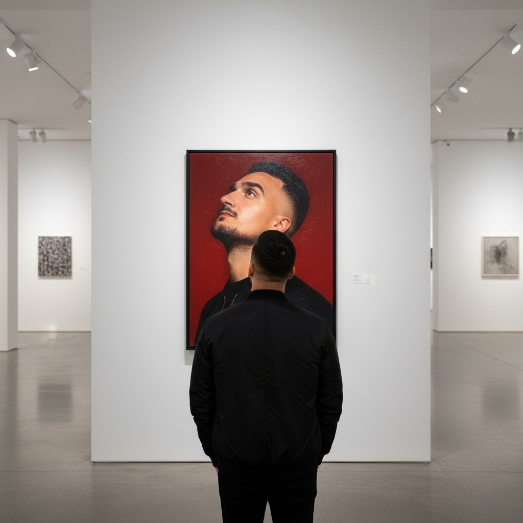 _MehdiSharifi_'s tweet image. Behold your own masterpiece in this gallery! 🖼️
Discover your beautiful portrait, elegantly framed like a painting, adorning the walls of an art exhibition.
Created by Nano Banana at @GeminiApp
Also, you can try it with SeeDream 4.0 at @BasedLabsAI 
Special Guest:…