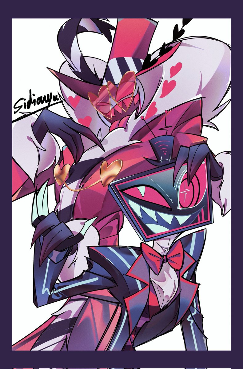 #HazbinHotel 
#HazbinHotelVox 
#HazbinHotelValentino 
#Voxval