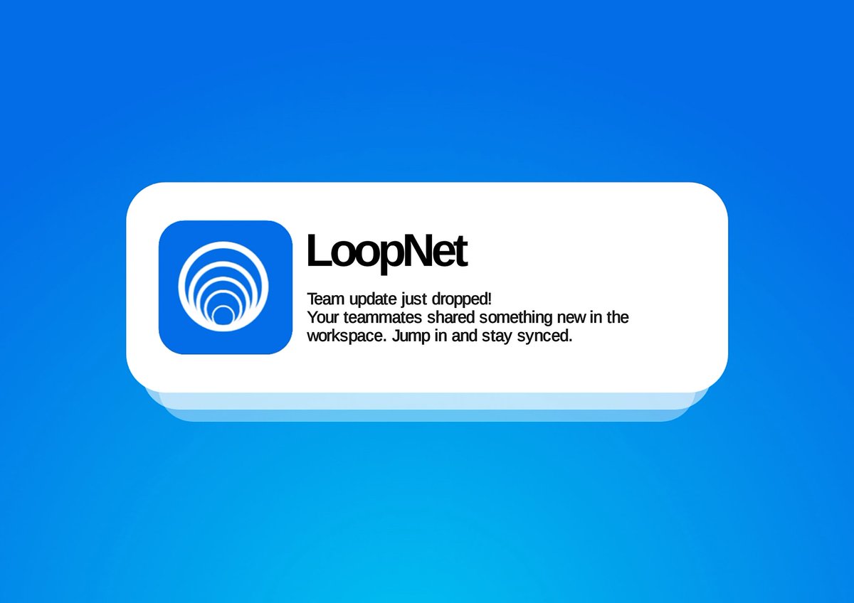CryptonDesigns's tweet image. Day 1/100:
Brand design for LoopNet 💙
A modern SaaS platform that connects all your favorite tools into one seamless workflow.
No more switching tabs just smooth, connected productivity.