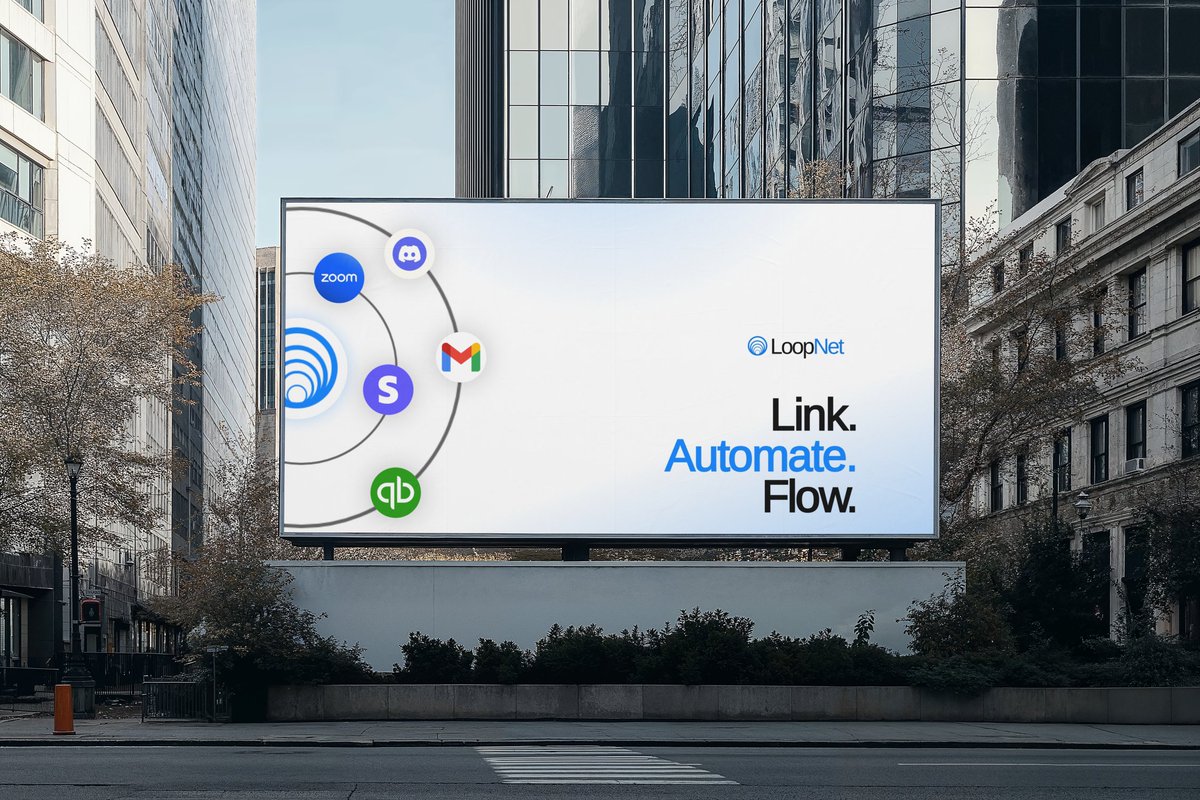 CryptonDesigns's tweet image. Day 1/100:
Brand design for LoopNet 💙
A modern SaaS platform that connects all your favorite tools into one seamless workflow.
No more switching tabs just smooth, connected productivity.