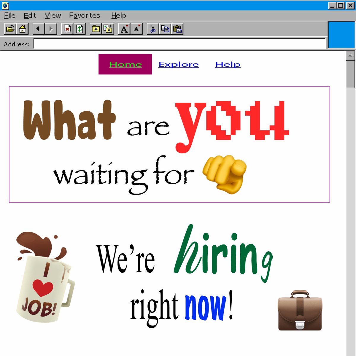 naiim_ahmad's tweet image. Yes, we know these look terrible…
So we aren’t just looking for any designer. We’re looking for designers ready to take charge, experiment, and shape the future of… des(AI)gn 😅
Interested? Join our team now: ms.spr.ly/6014s7F0k
#Talented #JobOpportunity #GrabCareer