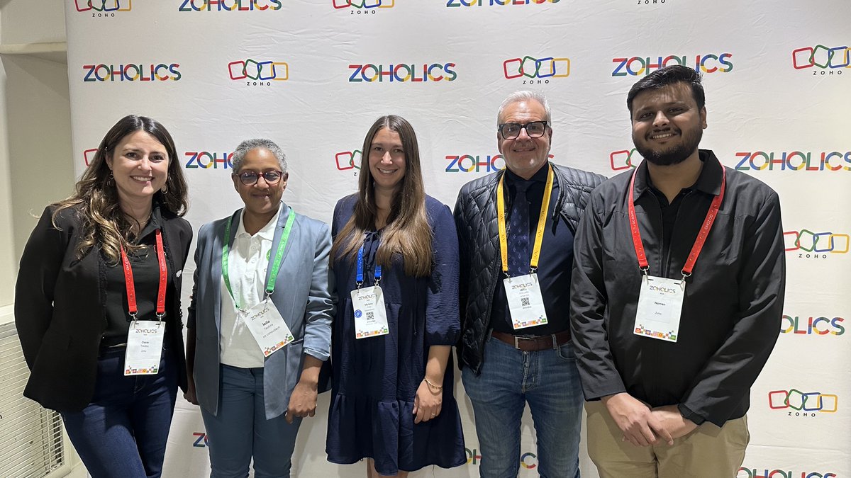 It was great to see such an overwhelming response during Zoholics France 2025! Thank you to all who joined us for our sessions, and we hope to see you all at the next event!