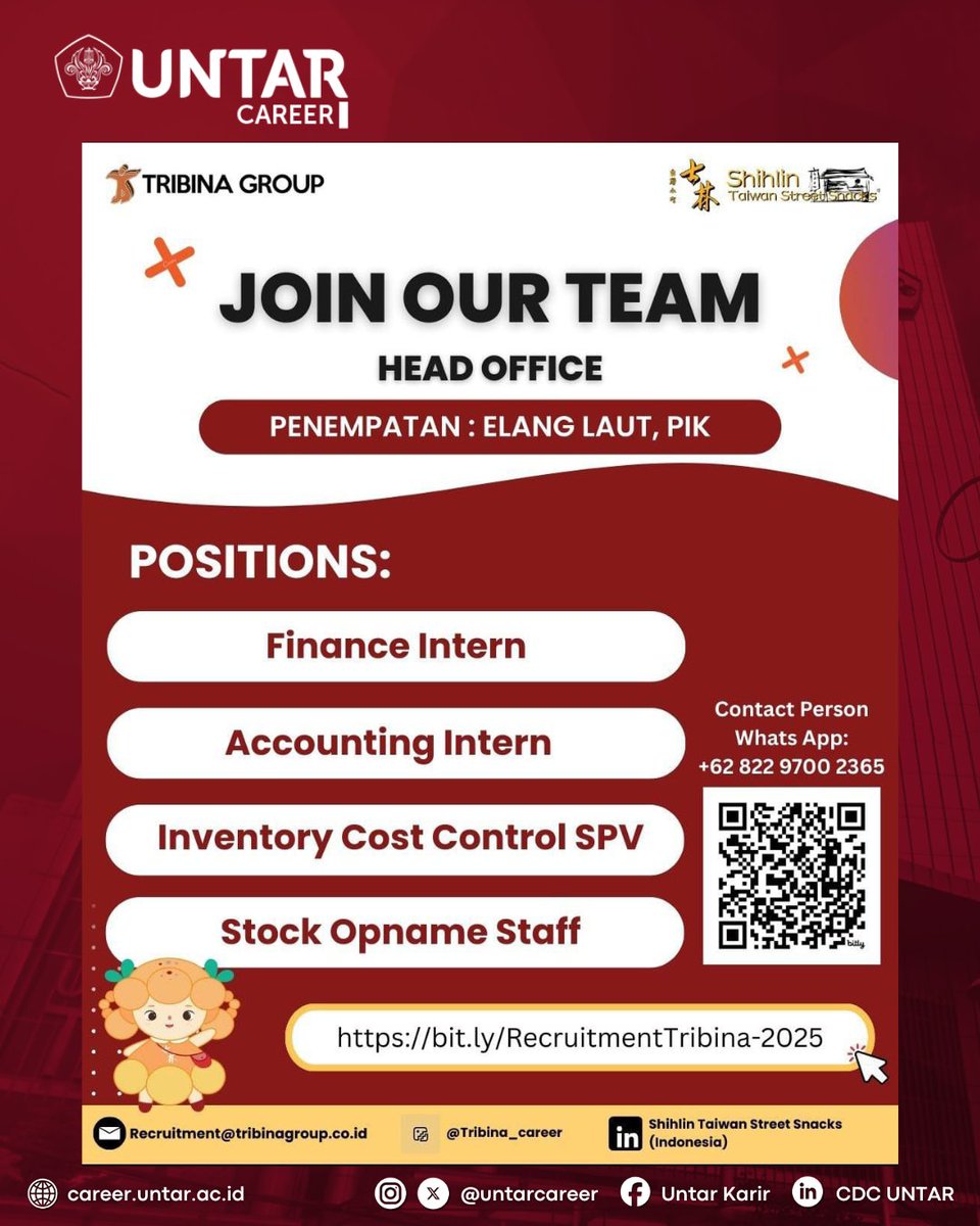 untarcareer's tweet image. [INFO LOWONGAN PEKERJAAN TERBARU DARI PT. JAYA WIRA JERINDO]

FOR MORE INFORMATION: instagram.com/p/DQEZ1d2k8dm/…

#untarjakarta 
#untarcareer 
#infoloker 
#lowonganpekerjaanterbaru 
#lokerupdate