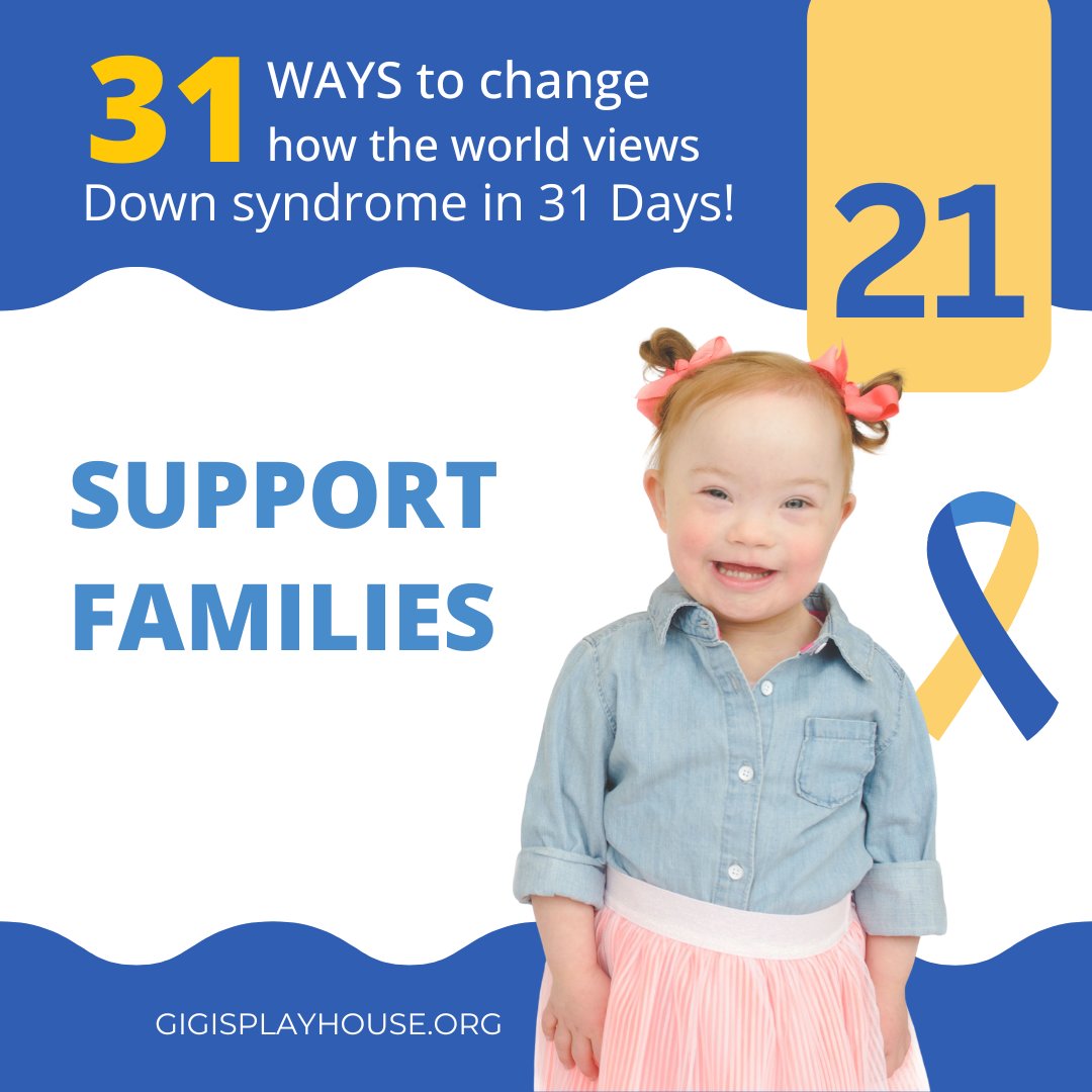 GiGis_Playhouse's tweet photo. Support families with loved ones who have Down syndrome—send a note or lend a hand. 🔗 https://t.co/Dan4MjT0nj #DSAM #SupportFamilies https://t.co/TZ7xQz6J5U
