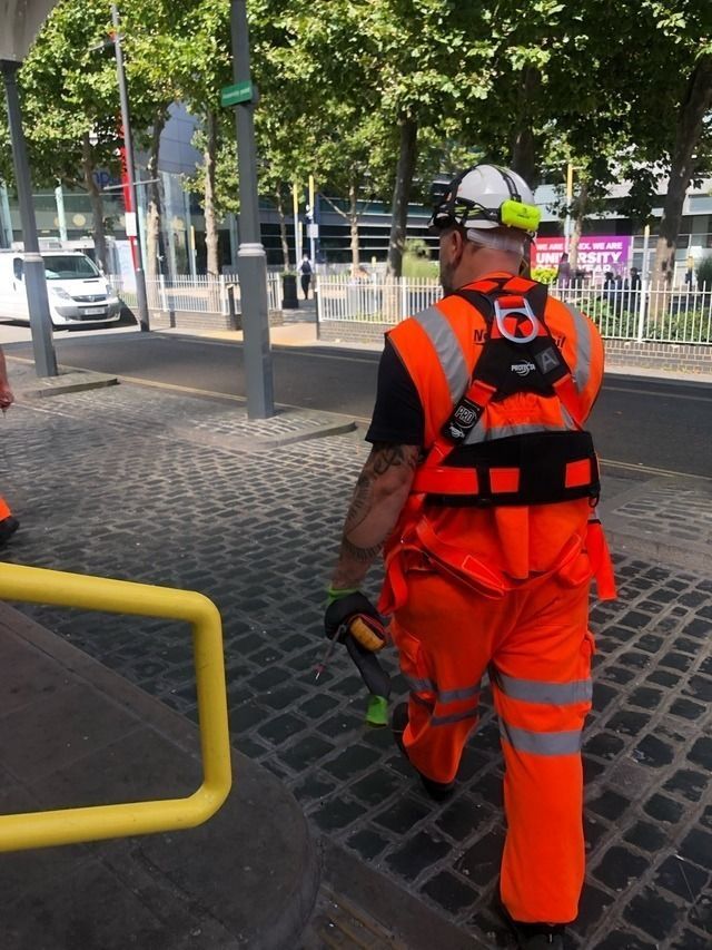 Comes supplied with own attachment harness....  #GayConstruction #GayTradies #GayWorkies