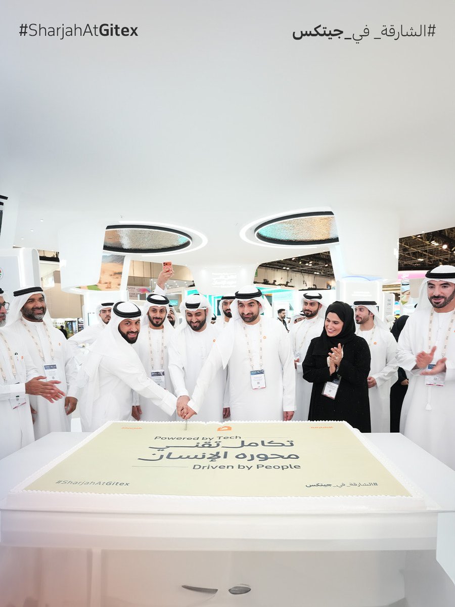 ختام ملهم لمشاركة جناح حكومة الشارقة في معرض جيتكس العالمي 2025…
كل ابتكار، كل تجربة، كل مشروع رقمي جسّد شعارنا: ابتكار تقني محوره الإنسان؛ ليكون المستقبل الرقمي رحلة إنسانية حقيقية، تصنع الفرق اليوم وتلهم الغد!

An inspiring finale to the Government of Sharjah journey at