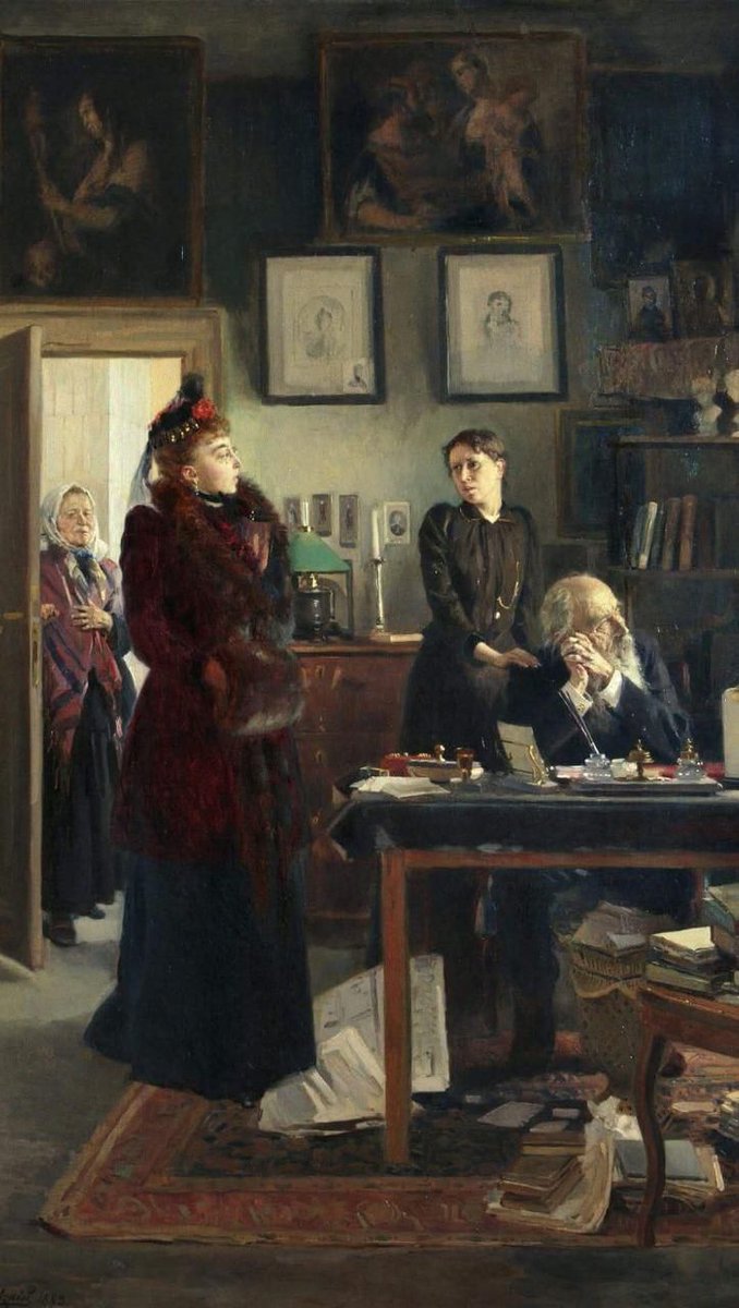 annie151092's tweet image. Two Sisters
By : Vladimir Makovsky (1846-1920)
Russian Realist artist
#paintings #art