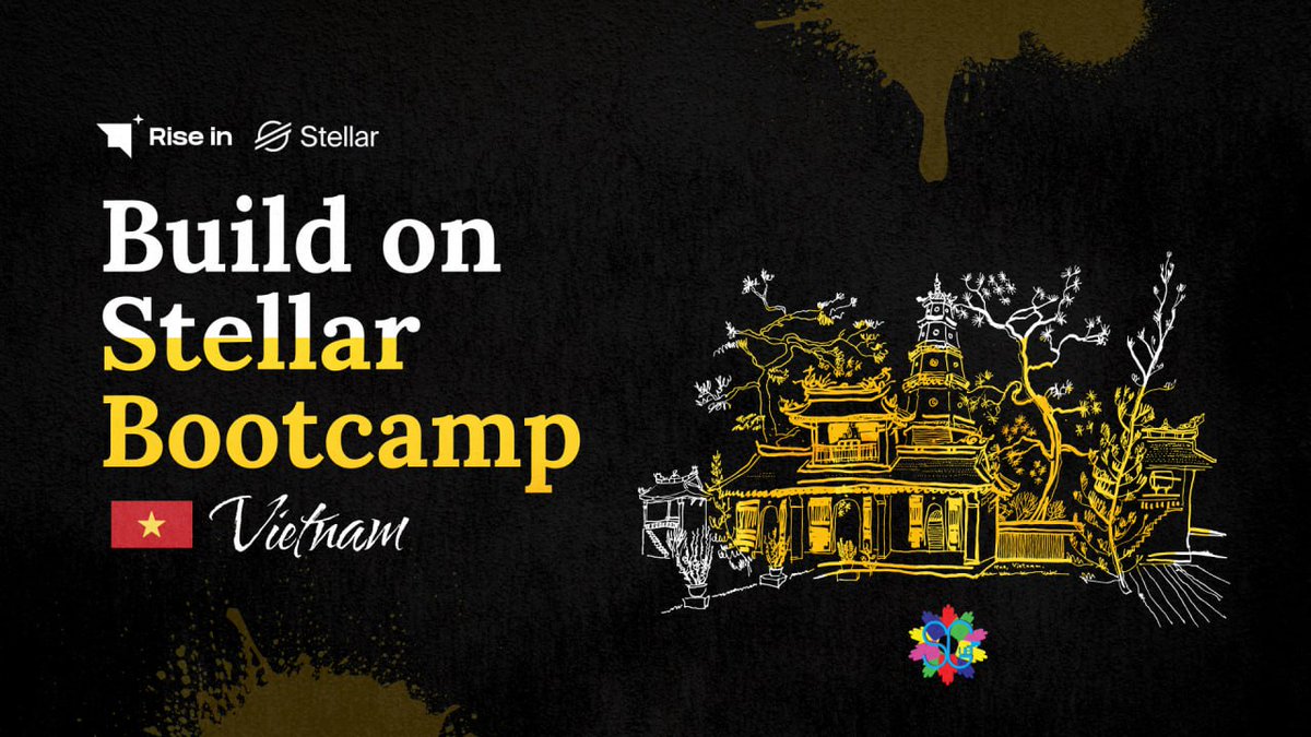 🇻🇳 Build on Stellar Bootcamp Hanoi Edition is coming! 

Ready to kickstart your journey into blockchain?

Join us for a 24-hour free bootcamp where students, young developers, and tech enthusiasts will learn how to build real projects on <a href="/StellarOrg/">Stellar</a>, the blockchain for global