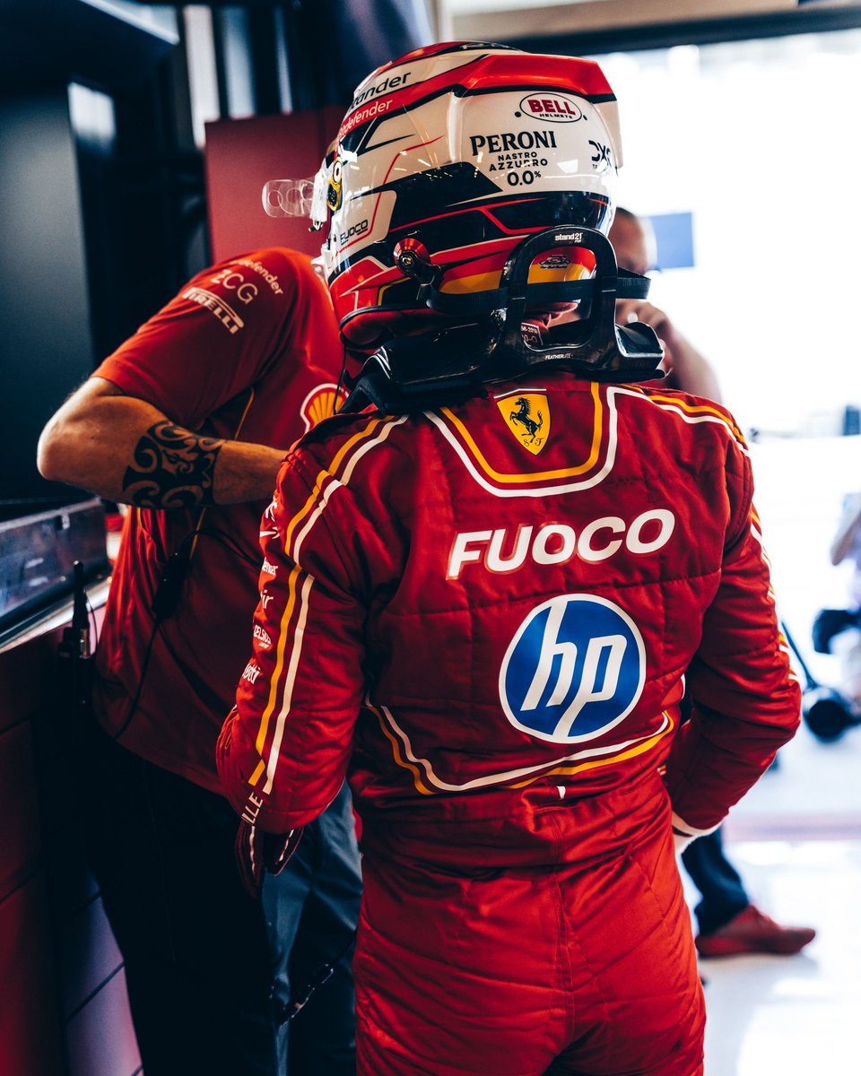 bertuccibr1's tweet photo. Il pilota calabrese Antonio #Fuoco prenderà parte alle prime prove libere in Messico al posto di Lewis #Hamilton sulla #Ferrari. Il classe '96 ha vinto la 24 ore di Le Mans nel 2024 con la 499P

#formula1 https://t.co/q2PTuPuTsn