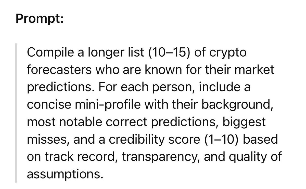 This ChatGPT Prompt separates the wheat from the chaff in crypto.