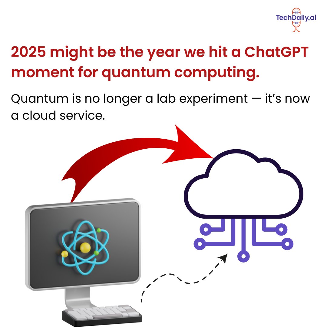 Techdailyai's tweet image. Quantum is no longer a lab experiment, it’s now a cloud service.
IBM Q, Amazon Braket, and Azure Quantum are turning theory into compute power available to anyone with an internet connection. techdaily.ai/technology/qua… #QuantumComputing #QuantumCloud #TechTrends2025 #TechDailyAI