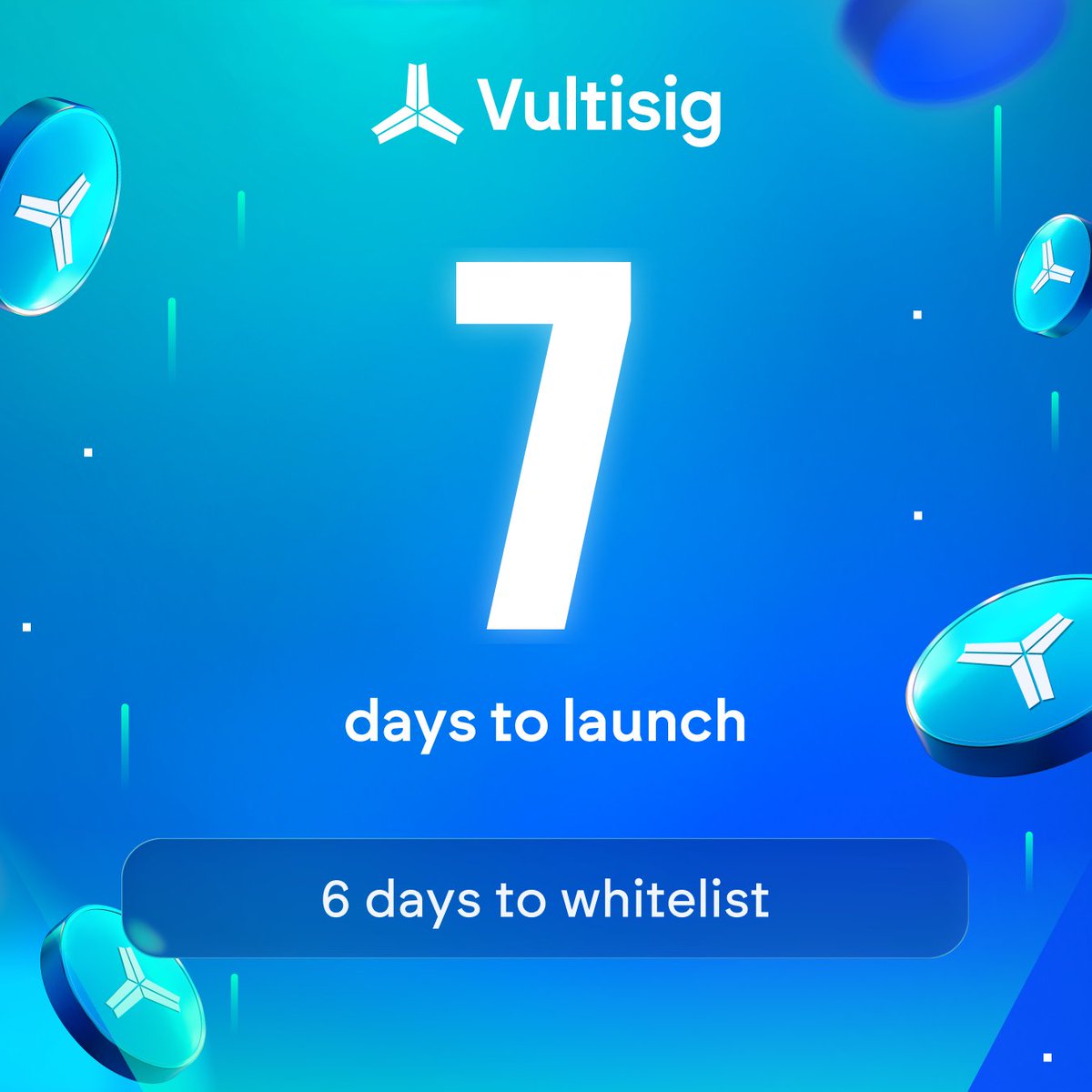 Anyone can build a wallet.
We built an ecosystem.

Vaults, airdrops, plugins, and now the fuel: $VULT.
One token. Infinite motion.

Launching in less than a week!