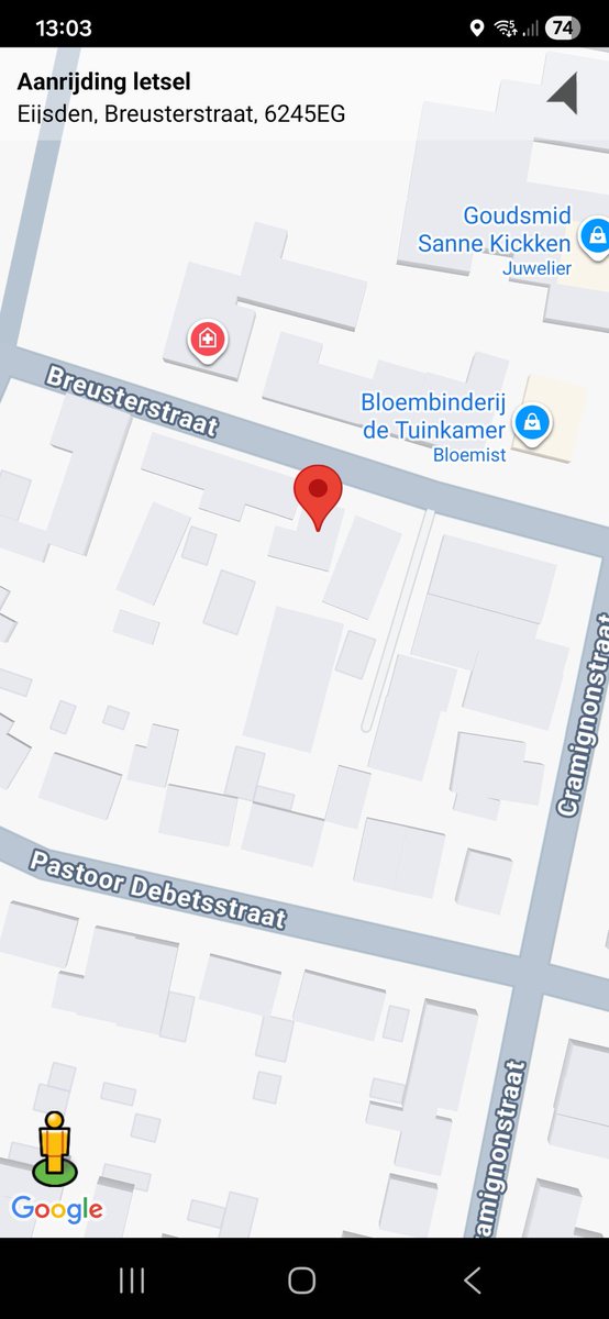 Aanrijding met letsel in Eijsden
