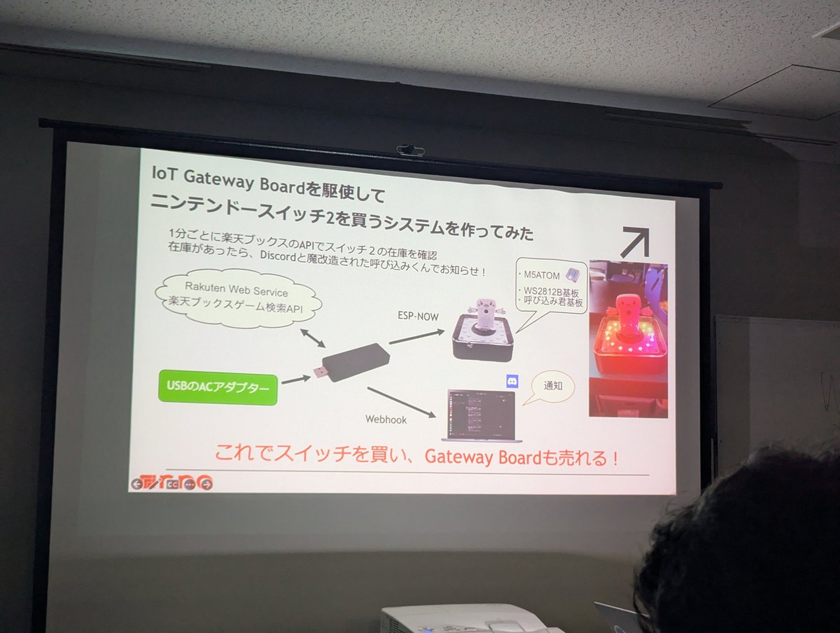 miso_develop's tweet image. ニンテンドースイッチを買うシステム…！！ #IoTLT