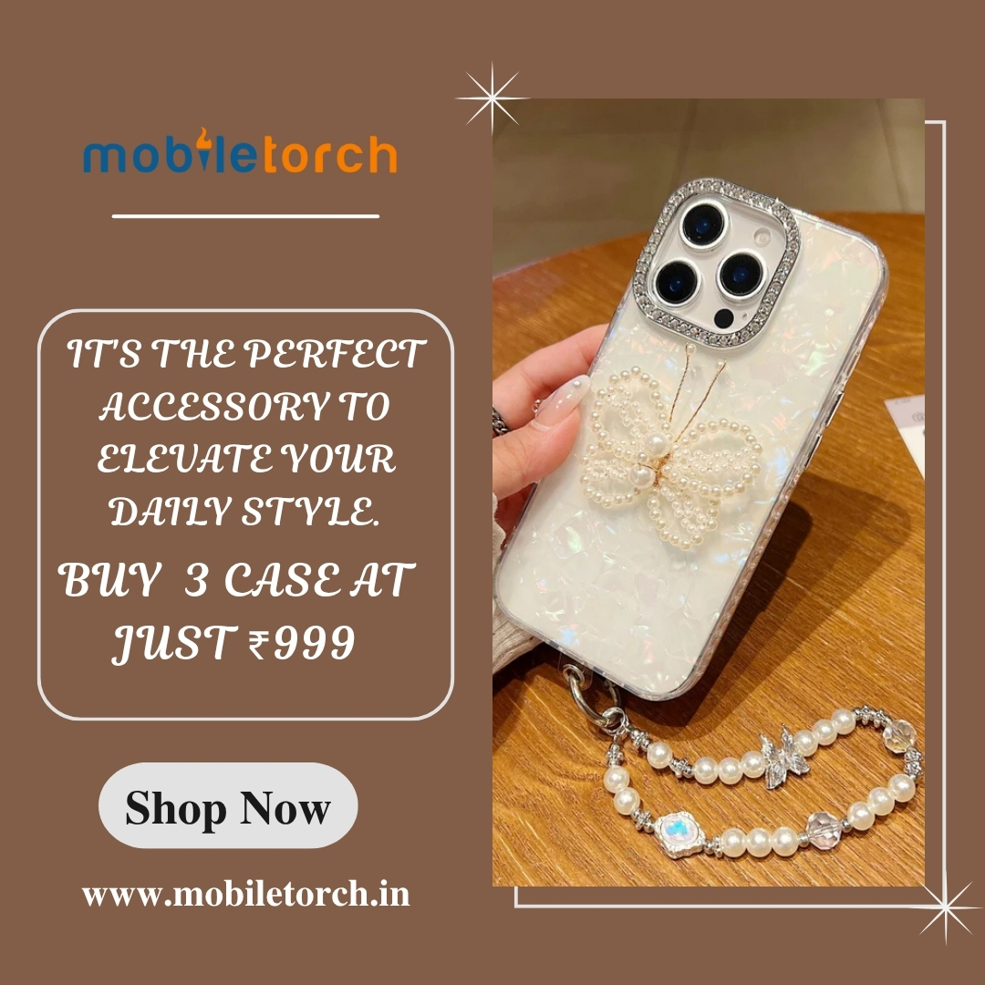 MobileTorch2222's tweet image. 🦋 Turn your phone into a fashion statement with this elegant pearl butterfly case!
Style meets protection in the most glamorous way. 💖
Upgrade your mobile look today at mobiletorch.in
 💫

#MobileTorch #PhoneStyle #DesignerCase #TrendyLooks #PearlButterfly