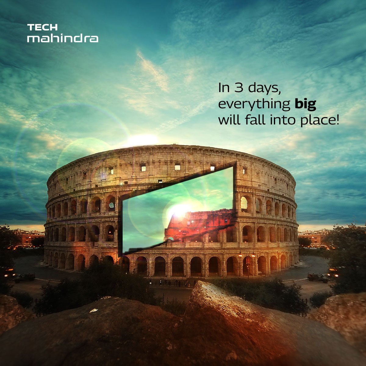 tech_mahindra's tweet image. Something is coming. Big. Bold and Unmissable!

#ScaleAtSpeed #TechMahindra #IamTechM