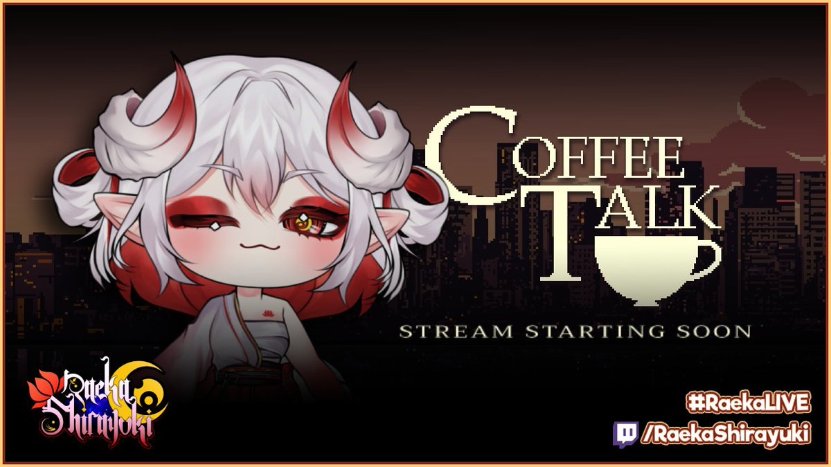 Raeka_Shirayuki's tweet photo. Come hangout for a while and let's have a cup of Joeโand by Joe, I mean... JOE MAMA!
7:30pm (GMT+8)
https://t.co/JwbtXKU1O6
#RaekaS https://t.co/55TuKZYdWX
