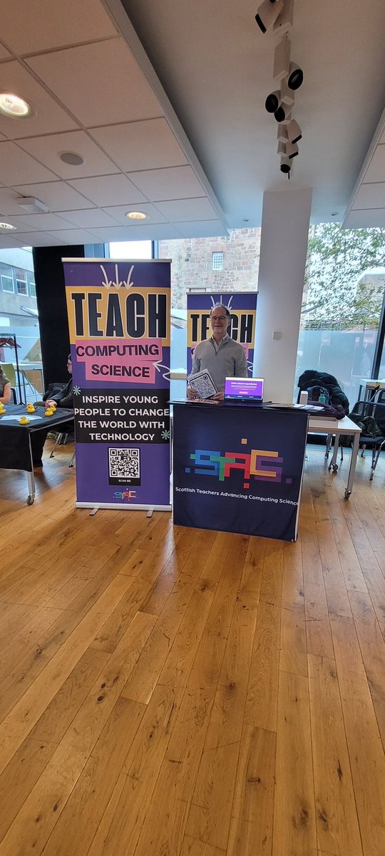 stacshq's tweet image. Excited to be attending @EdinburghNapier tech careers fair promoting Computing Science teaching!!
stacs.scot/teachcomputing…
#TeachComputingScience