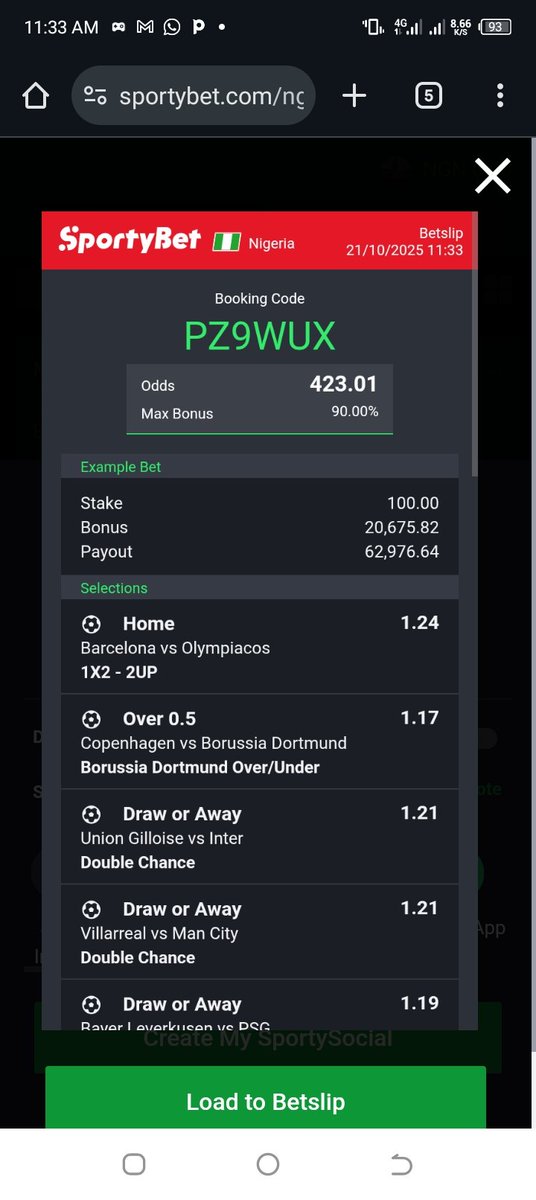 FranklinOshim's tweet image. PZ9WUX ...mixed longshot โฝ  ๐ 
Check-out this game and I bet you that you won't regret the time