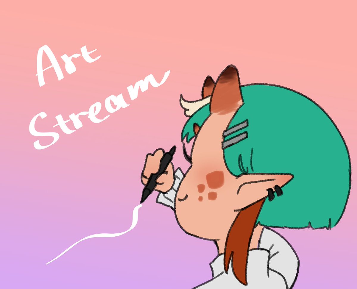 CarnaTori 🦖/ Dino Vtuber (@carnatorivt) on Twitter photo Guess who is super early today? Doing some work on commissions 🔴LIVE so come say hi~ 
twitch.tv/carnatorivt Guess who is super early today? Doing some work on commissions 🔴LIVE so come say hi~ 
twitch.tv/carnatorivt