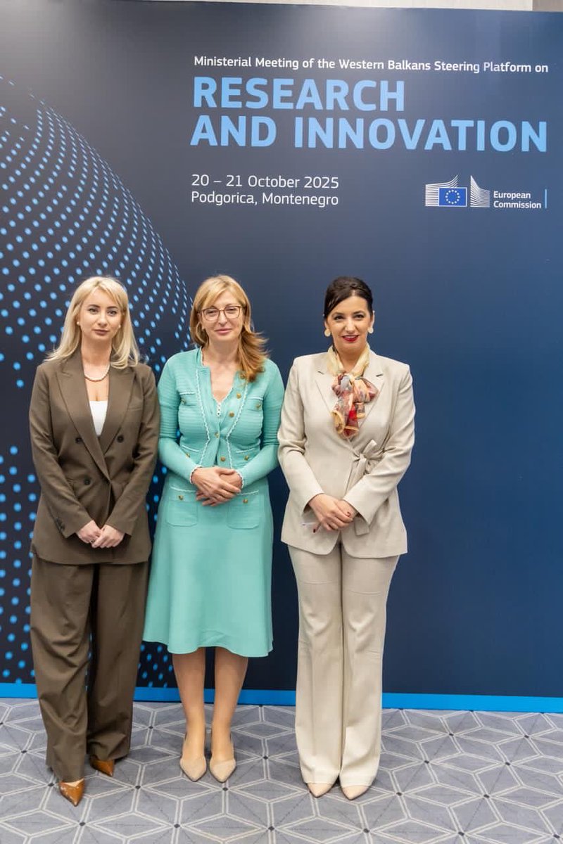 In a meeting with Andjela Jaksic Stojanovic, Minister of Education, Science and Innovation; and Maida Gorcevic, Minister of European Affairs, I welcomed Montenegro’s progress in accession negotiations and expressed hope that the remaining open chapters can be closed soon.