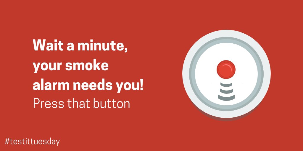 OakTreeHA's tweet image. Do you have working smoke alarms? Test them every Tuesday. Remember smoke alarms save lives #testittuesday #presstotest firescotland.gov.uk/contact-us/hom…