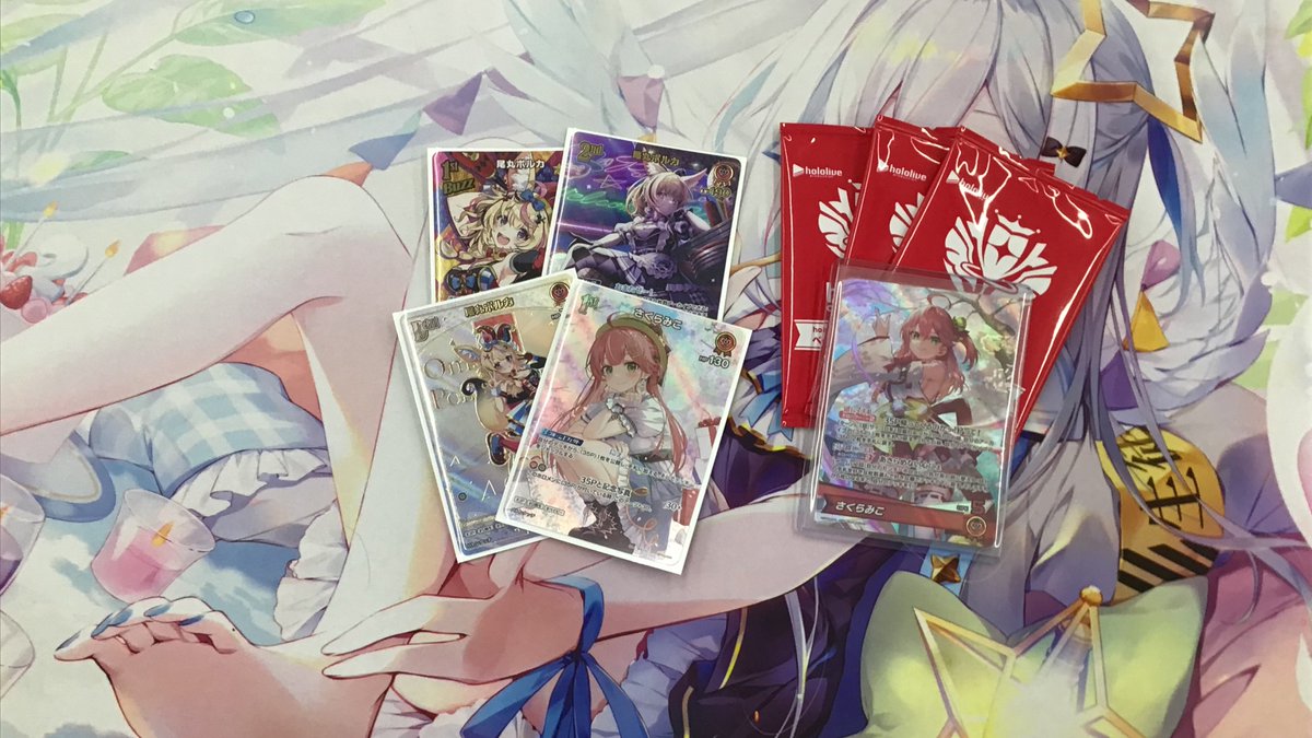 本日18:00より開催致しました。
hololive OFFICIAL CARD GAME
ショップ大会の結果報告です‼️
▶️参加者 6名様
▶️優勝者 なつね さん
▶️デッキ名  #ポルみこ
おめでとうございます!!